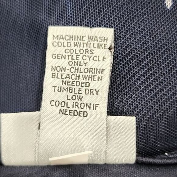 Catherines Top Flowy Lined 3/4 bell sleeve blue floral Women's 2X - Picture 6 of 9